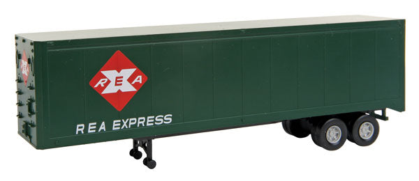 Walthers 949-2310 HO Railway Express Agency 40' Trailer Assembled (Pack of 2)