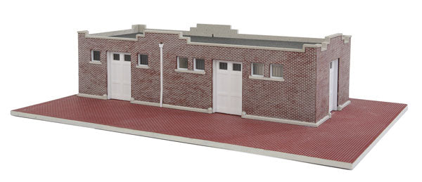 Walthers 933-4056 HO Brick Mission-Style Freight House Kit