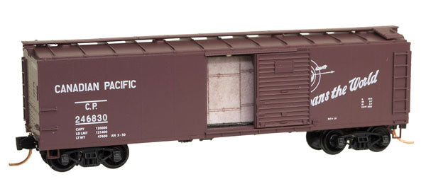 Micro-Trains 12000052 N CP 40' Murphy Roof Single Door Boxcar #246830