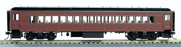 Con-Cor 94200 HO Painted, Unlettered Heavyweight 65' Branchline Coach
