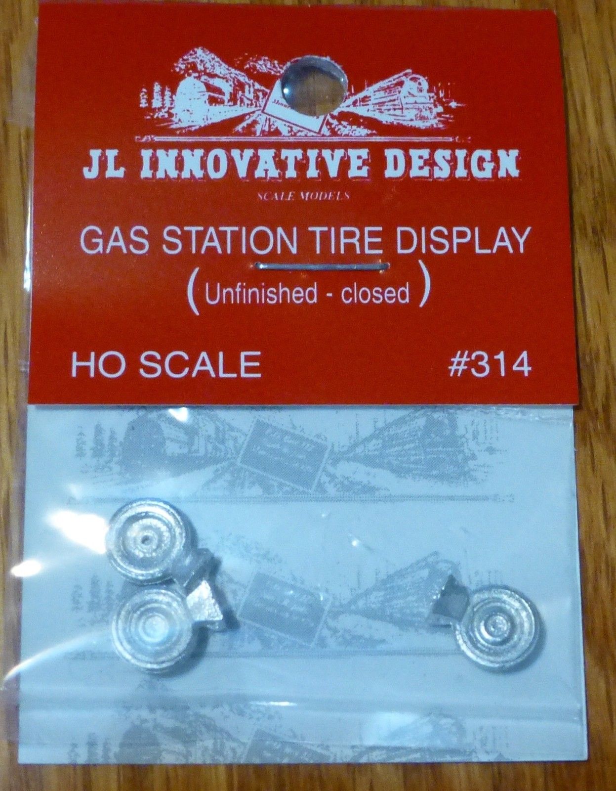 JL Innovative Design 314 Tire display clsd unf 3/