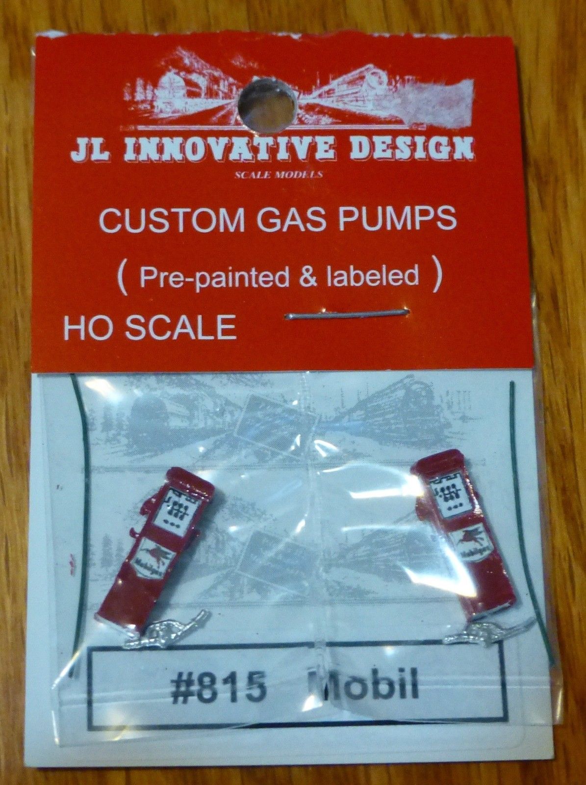 JL Innovative Design 361-815 Custom Gas Pumps Mobil
