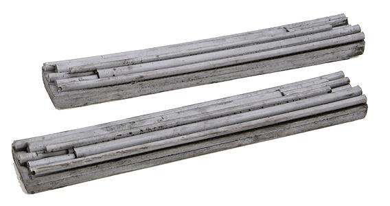 Micro Trains 49943967 N 50' Gondolas Mixed Pipe Load (Pack of 2)