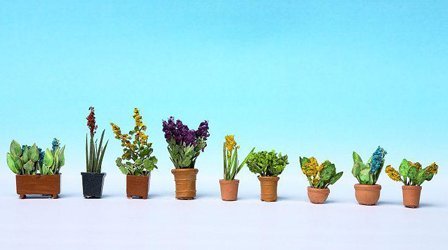 Noch 14011 Assrtd Flower Pots #1 9/