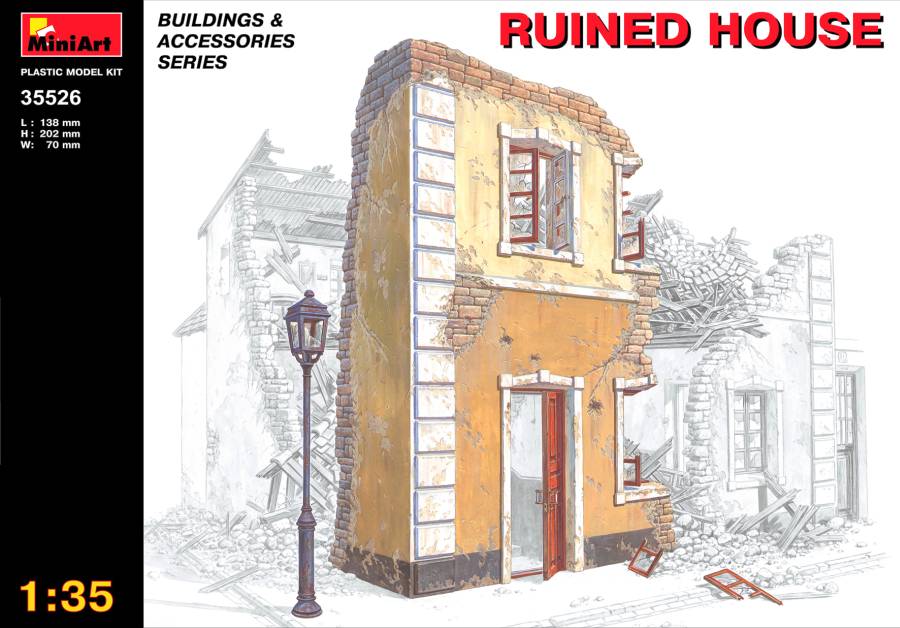 Miniart 35526 1:35 Ruined House