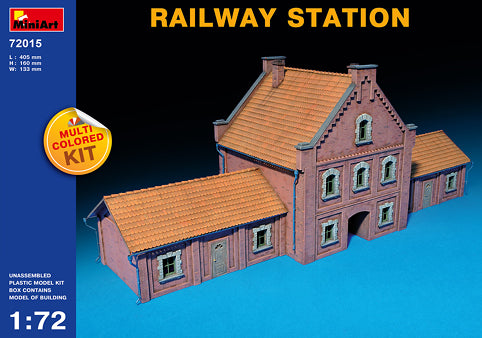 Miniart 72015 1:72 Railway Station