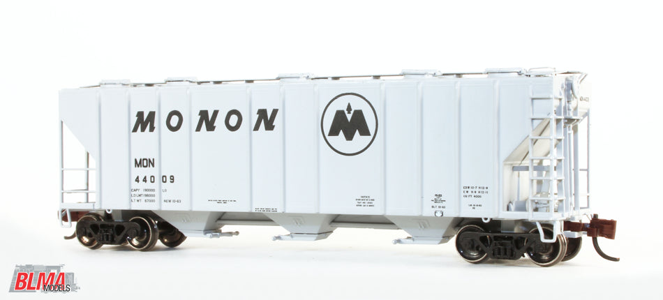 BLMA Models 11048 N Monon PS-4000 Covered Hopper #44009