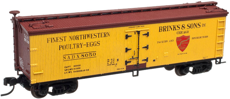 Atlas 50001746 40' Wood Reefer - Ready to Run - Master(R)
