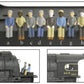 Broadway Limited 1008 HO Engineer & Fireman Styles A-H Figures (Set of 8)