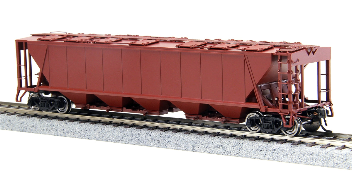 Broadway Limited 1890 HO H32 5-Bay Covered Hopper (Pack of 4) Undecorated