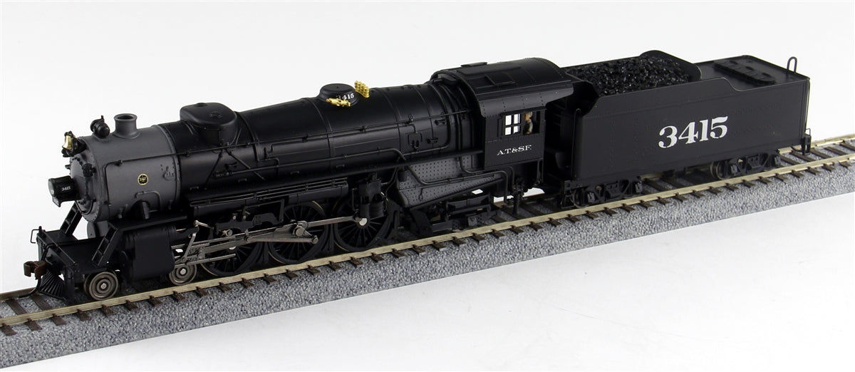 Broadway Limited 2921 HO Atchison,Topeka & Santa Fe Heavy Pacific 4-6-2 #3416