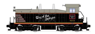 Broadway Limited 2947 HO Chicago,Burlington & Quincy EMD NW2 Paragon2™ #9245