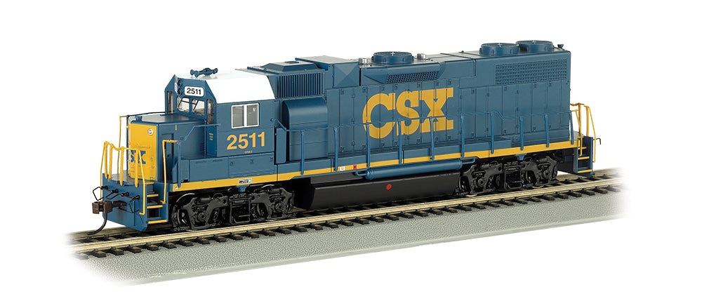 Bachmann 61119 HO CSX (Dark Future) GP38-2 Diesel Locomotive DCC #2511