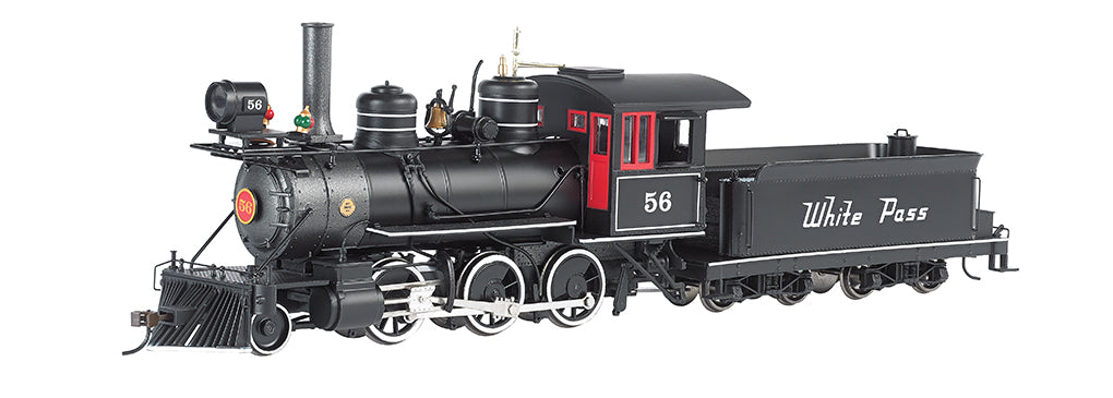 Bachmann 25250 On30 White Pass & Yukon 2-6-0 Mogul Steam-Powered Locomotive #56