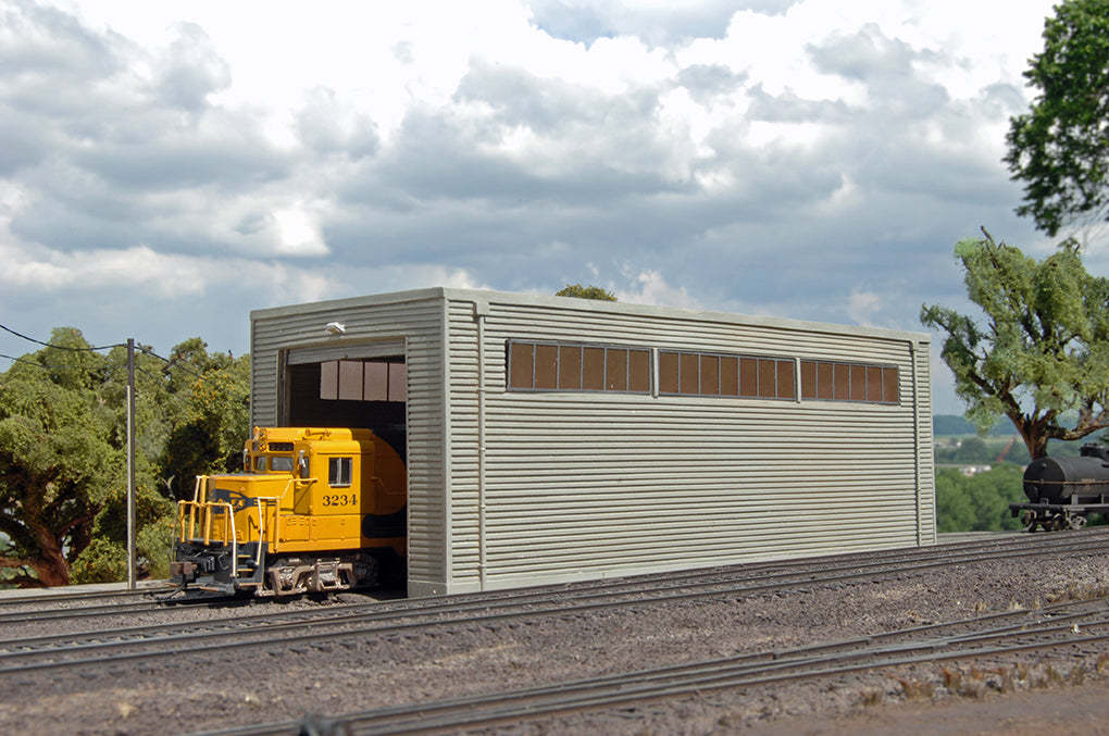 Bachmann 35115 HO Scene Scapes Assembled Single Stall Shed