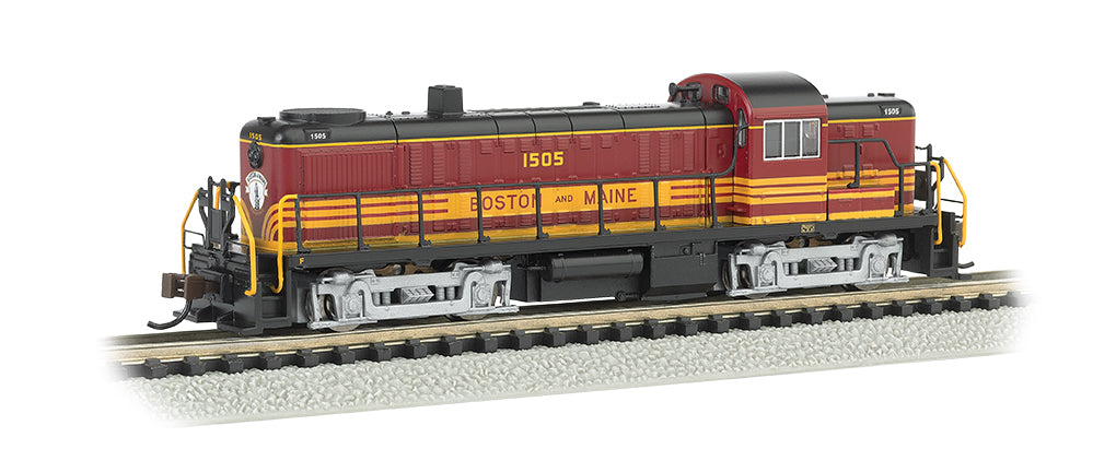 Bachmann 64257 N Boston & Maine ALCO RS3 Diesel Locomotive DCC #1505