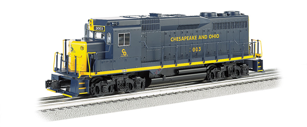 Williams 22906 O Chesapeake & Ohio EMD GP30 Diesel Locomotive #3003