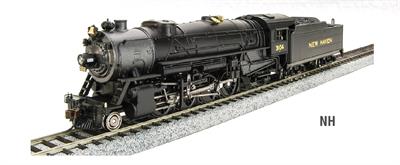 Broadway Limited 2888 HO New Haven USRA Heavy 2-8-2 Mikado #3102