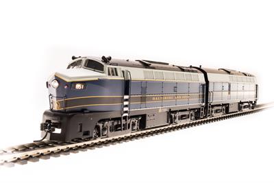 Broadway Limited P124 HO Baltimore & Ohio Baldwin RF16 Shark A-B #851A,851X