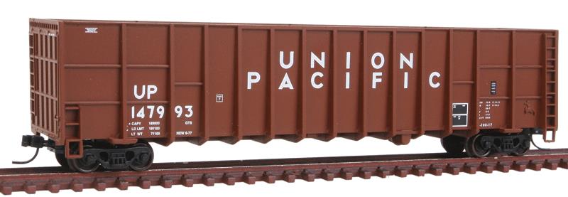 Vintage by Deluxe Deep Rib Gondola Woodchip Car w/High Brake (Pack of 2)