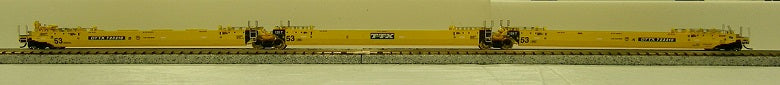 Deluxe Innovations 350104 N TTX Maxi-Stack IV 3-Unit Intermodal Well Car
