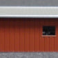 Deluxe Innovations 356 N 2-1/8" x 1-1/4" Brown Armco Workshop Assembled Building