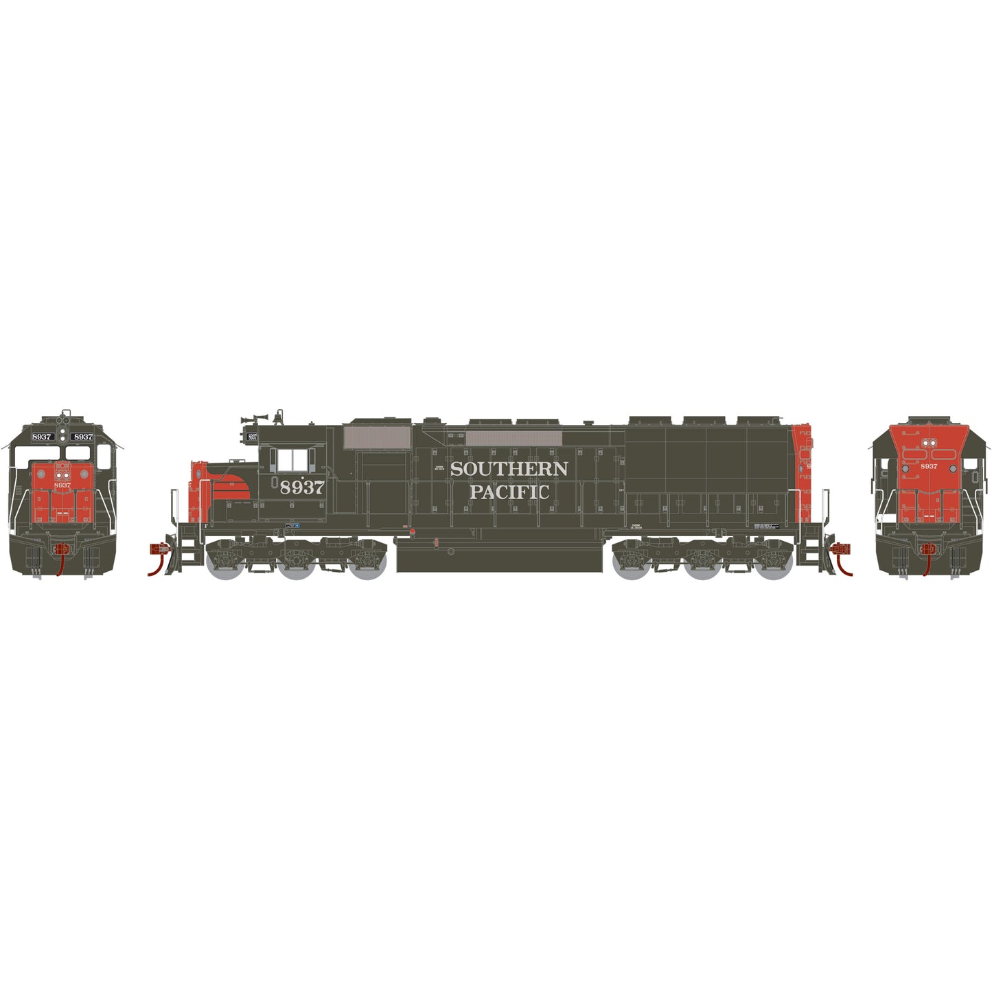 Athearn 98064 HO RTR SD45, SP/Elephant Ears #8937