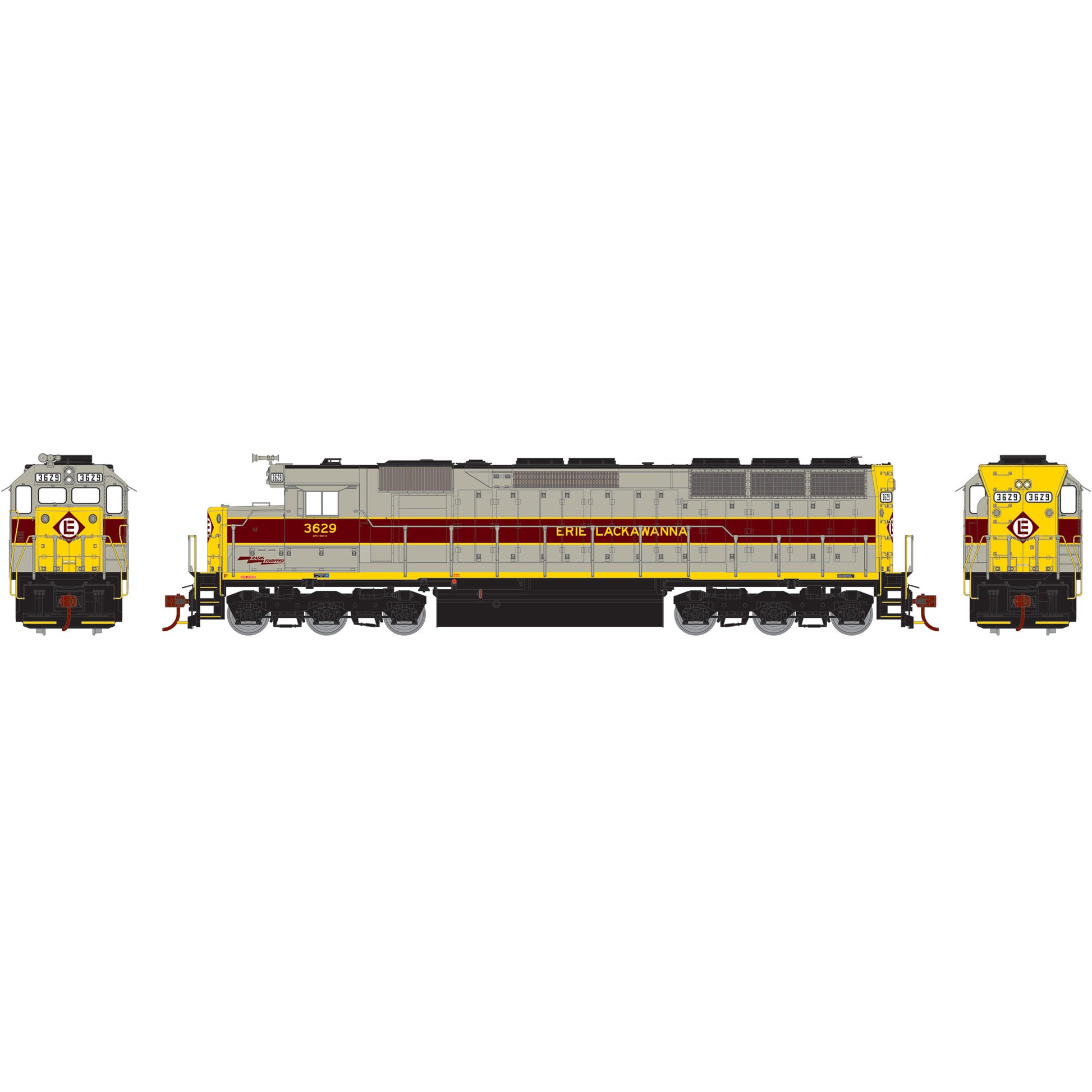 Athearn 98057 HO RTR SD45, EL #3629