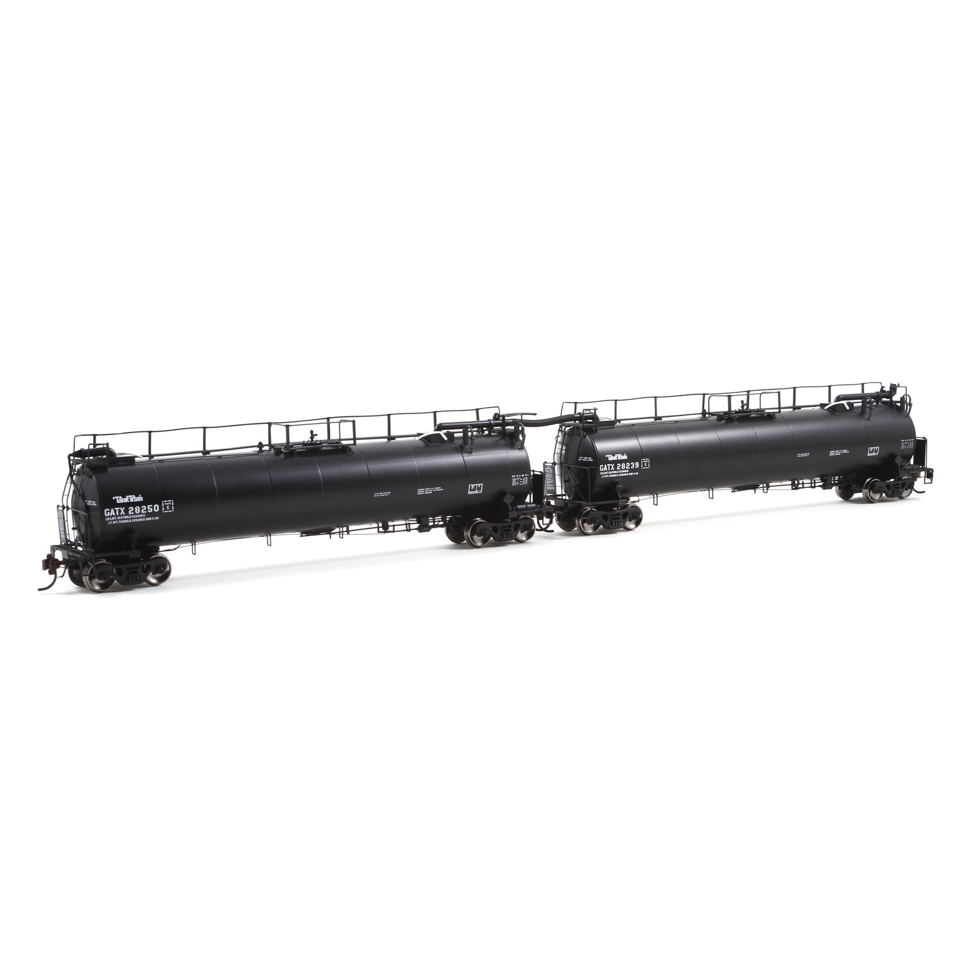 Athearn G67811 HO GATX TankTrain 23K Tank Car A/B Set