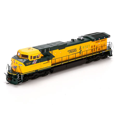Athearn 77987 HO Chicago & Northwestern Dash 9-44CW Diesel Engine #8727 w/DCC
