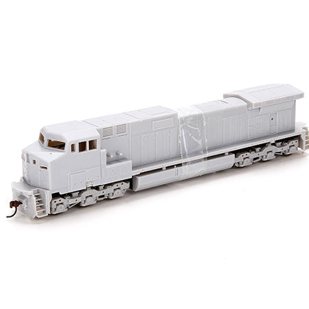 Athearn 77997 HO Undecorateed Dash 9-44CW Diesel Locomotive