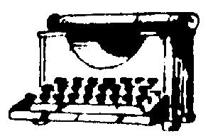 Berkshire Valley 543 O Early Style Typewriter W/Keys (Pack of 2)