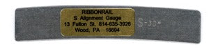 Ribbonrail 830 S 5" Track Alignment Gauge - Curved 30" Radius