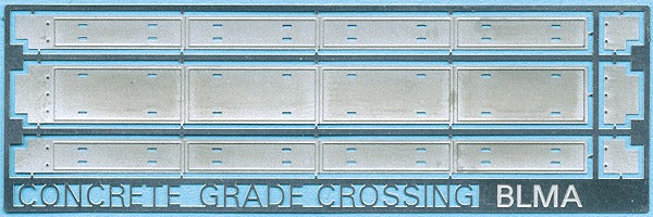 BLMA Models 8111 Modern Concrete Grade Xng