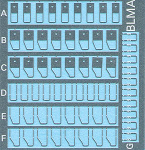BLMA Models 8400 Freight Car Stirrups