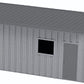 Deluxe Innovations 351 N Gray Armco Ready-To-Place Workshop Assemble Building
