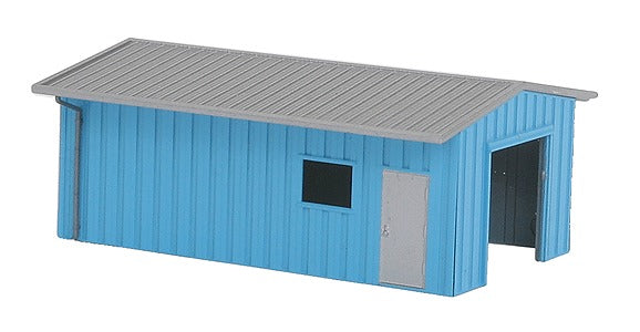 Deluxe Innovations 352 N Blue Armco Ready-To-Place Workshop Assemble Building