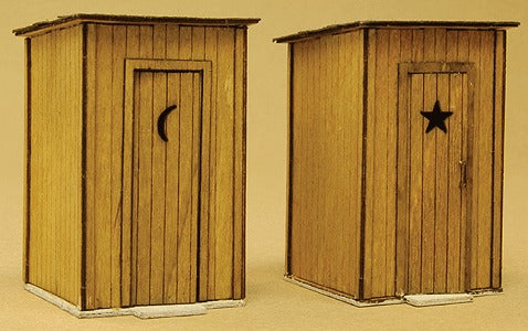 GCLaser 1145 13/16 x 13/16 x 1-1/8 Outhouse Kit (Pack of 2)