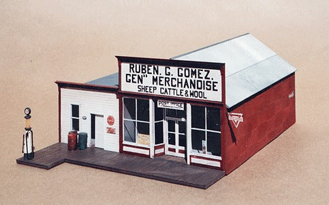 Grandt Line 5909 HO Scale The Gold Belt Series The Gomez Store Building Kit