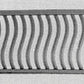 Grandt Line 5295 HO S-Curved Iron Railing (Pack of 4)