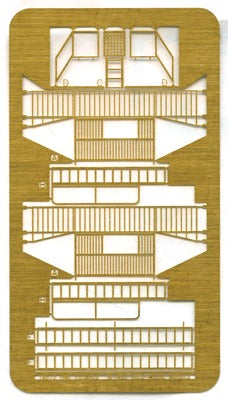 Gold Medal Models 160-3 N Standard Fire Escape Basic Set 3-Story Kit