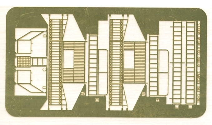 Gold Medal Models 160-5 N Fancy Fire Escape 3-Story Kit