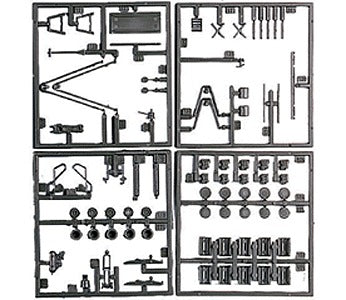 Herpa Models 326-740654 HO Scale Roco MiniTank Accessories Maintenance Set