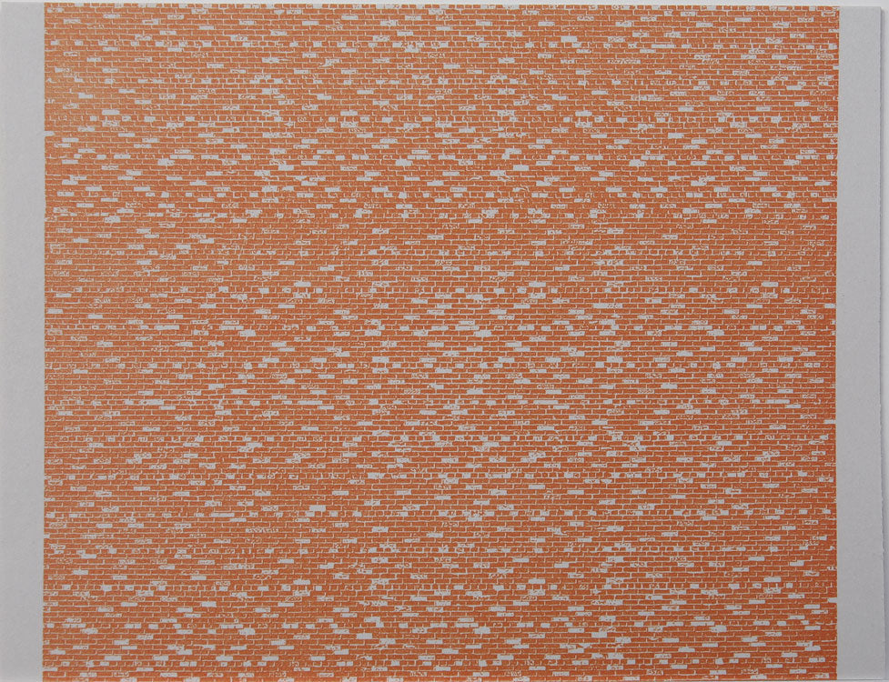 JV Models 8254 N New Brick Paper Sheets (Pack of 3)