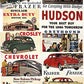 JL Innovative Design 361-226 Billboard Signs Vintage Automobiles