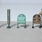 JL Innovative Design 472 HO Quaker State Gas Station Signs