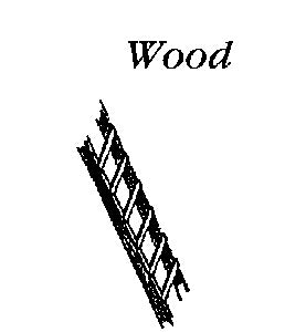 JL Innovative Design 553 HO Custom Wood Ladders 6 15.2cm