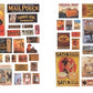 JL Innovative Design 686 N Turn of the 19th/20th Century Poster/Sign (Set of 40)
