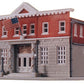 Life Like 7481 N Scale 5th Precinct Police Station Building Kit
