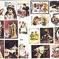 B.T.S. 20906 HO Color Poster Set Turn of the Century Women